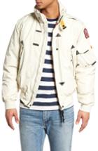 Men's Parajumpers Masterpiece Slim Fit Midweight Down Bomber Jacket - Beige