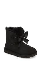 Women's Ugg Mini Gita Bow Boot M - Black