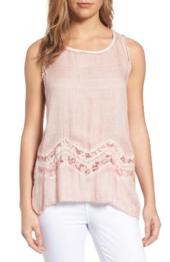 Women's Billy T Woven Tank - Pink