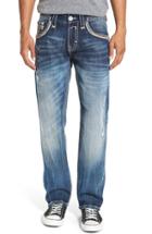 Men's Rock Revival Straight Leg Jeans - Blue