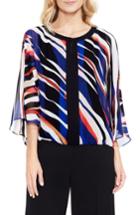 Women's Vince Camuto Graphic Zebra Flutter Top