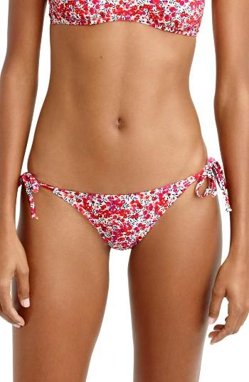 Women's J.crew Liberty Side Tie Bikini Bottoms