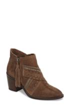 Women's Naughty Monkey Noah Block Heel Bootie M - Blue