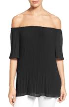 Women's Michael Michael Kors Off The Shoulder Pleat Top