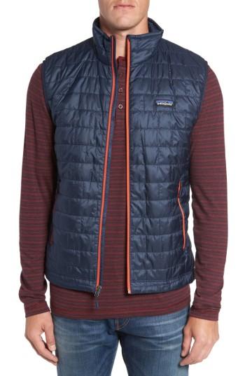 Men's Patagonia Nano Puff Vest - Blue