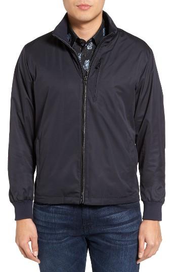 Men's Bugatchi Reversible Jacket - Blue