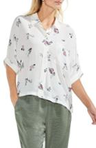 Women's Vince Camuto Floral Blouse, Size - White