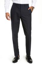 Men's Topman Alsager Slim Fit Check Suit Pants X 32 - Grey