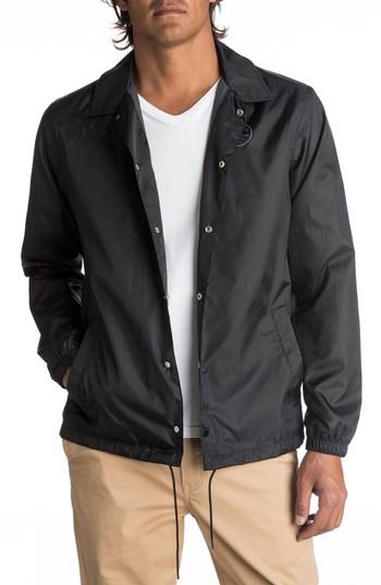 Men's Quiksilver Surf Coach's Jacket - Green