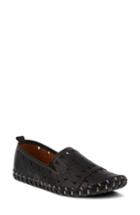 Women's Spring Step Fusaro Flat .5-6us / 36eu - Black