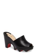 Women's Christian Louboutin Mulacramp Mule .5us / 38.5eu - Black