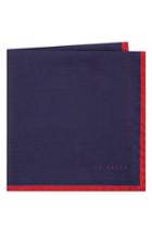 Men's Ted Baker London Triangle Pocket Square, Size - Red
