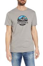 Men's Patagonia Fitz Roy Scope Crewneck T-shirt - Grey