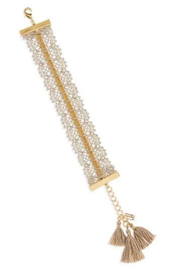 Women's Chan Luu Metallic Lace Bracelet