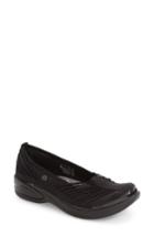 Women's Bzees Nurture Bungee Strap Slip-on W - Black