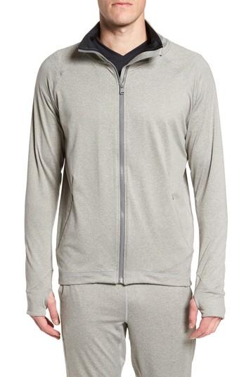 Men's Beach Body Energy Training Jacket - Grey