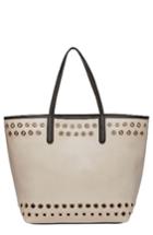 Urban Originals Wonderland Faux Leather Tote & Shoulder Bag - Grey