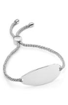 Women's Monica Vinader Engravable Nura Toggle Friendship Bracelet