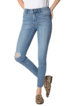 Women's Sam Edelman The Stiletto Ripped High Waist Ankle Skinny Jeans - Blue