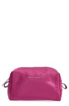 Marc Jacobs 'large Easy' Cosmetics Case, Size - Wild Berry