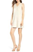 Women's Bishop + Young Sueded Sleeveless Shift Dress - Beige