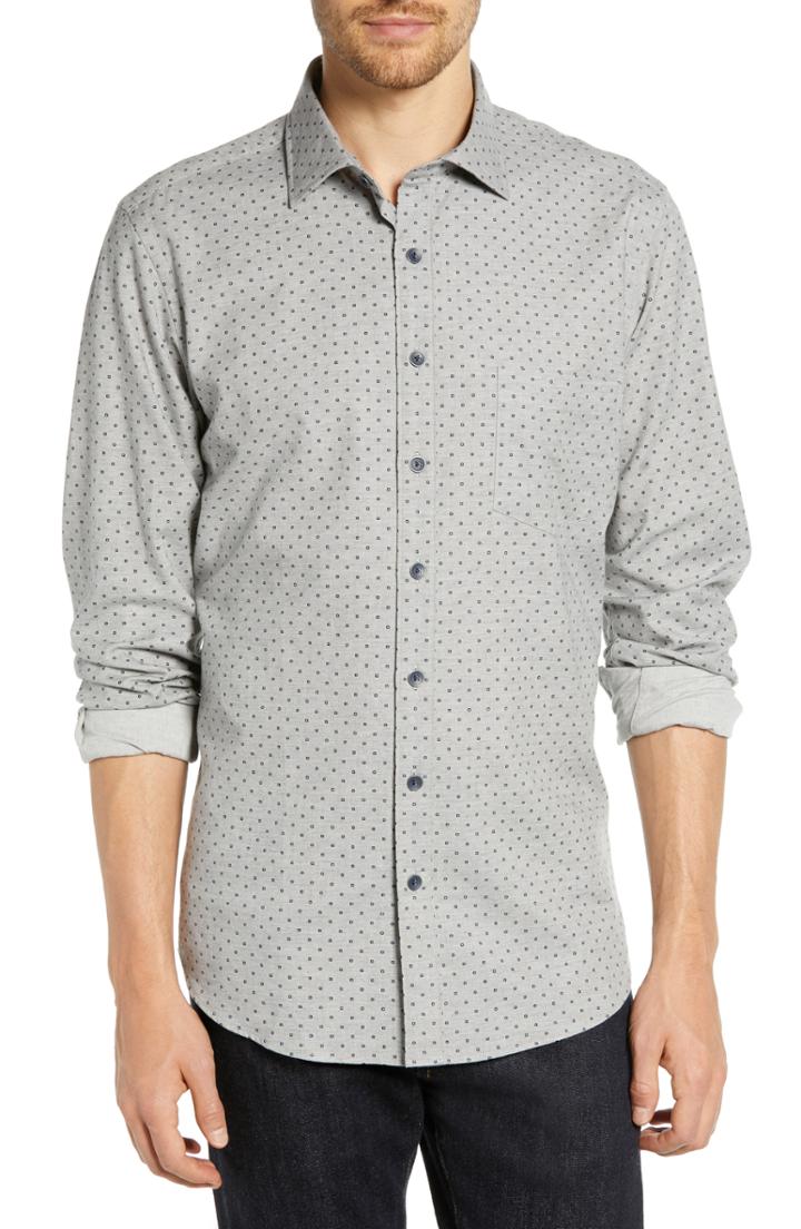 Men's Rodd & Gunn Lachlan Ridge Sport Shirt - Grey