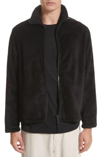 Men's Our Legacy Fleece Jacket Eu - Black