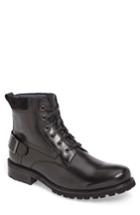 Men's Zanzara Keller Plain Toe Boot .5 M - Black
