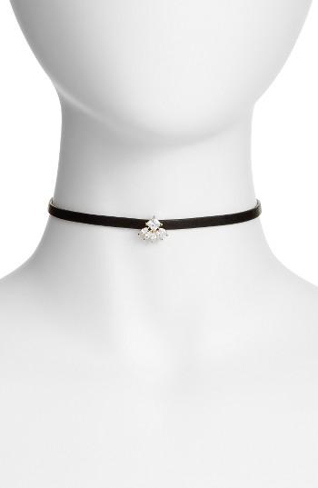 Women's Cz By Kenneth Jay Lane Princess Marquise Choker