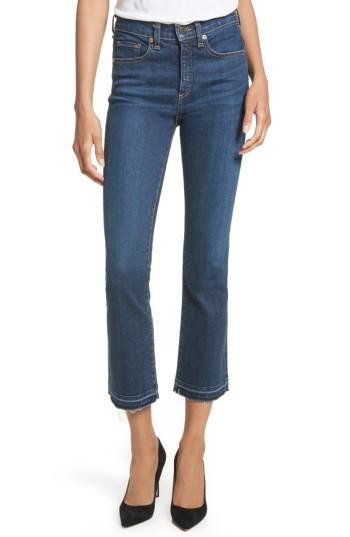 Women's Veronica Beard Carolyn Baby Boot Crop Jeans