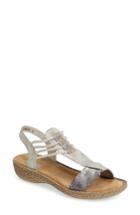 Women's Rieker Antistress Regina T-strap Sandal