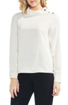 Women's Vince Camuto Snap Shoulder Top, Size - White