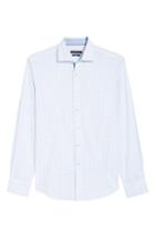 Men's Bugatchi Classic Fit Petit Point Print Sport Shirt