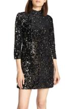Women's Sanctuary Keep Your Heads Up Sequin Shift Dress