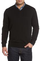 Men's Peter Millar Merino Sweater, Size - Black