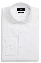 Men's Boss Sharp Fit Dress Shirt .5xl - White