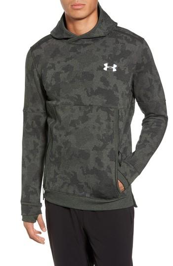 Men's Under Armour Threadborne Hoodie, Size - Green