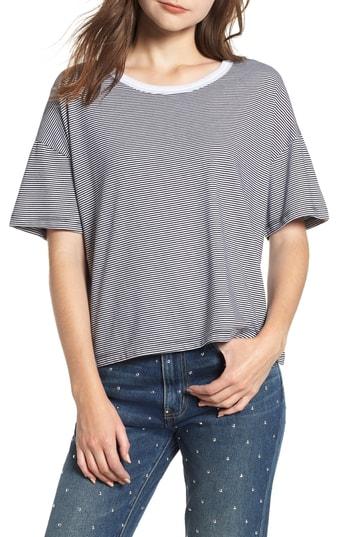 Women's Current/elliott The Roadie Tee - Black