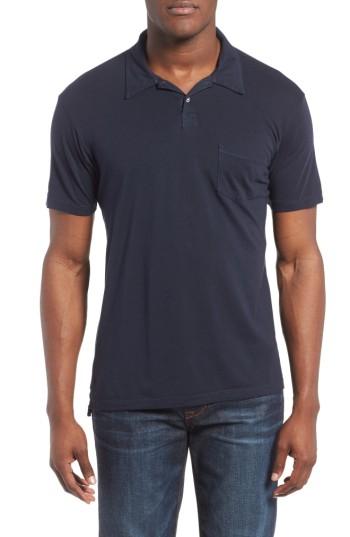 Men's Sol Angeles Essential Jersey Polo, Size - Blue