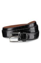 Men's Allen Edmonds Everglade Avenue Leather Belt - Black