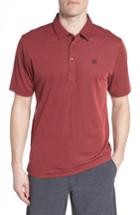 Men's Travis Mathew El Pb Solid Cotton Blend Polo - Red