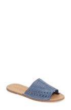 Women's Coconuts By Matisse Mateo Slide Sandal M - Blue