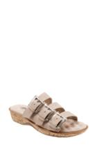 Women's Softwalk Barts Slide Sandal N - Beige