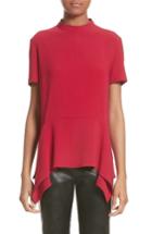 Women's Stella Mccartney Ruffle Hem Top Us / 36 It - Pink