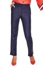 Women's Boden Richmond Stretch Cotton Trousers - Blue