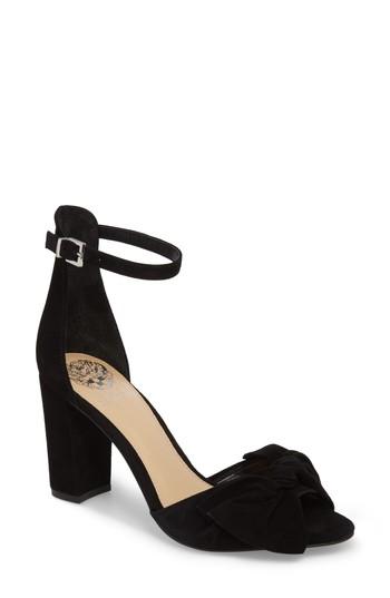 Women's Vince Camuto Carrelen Block Heel Sandal M - Black