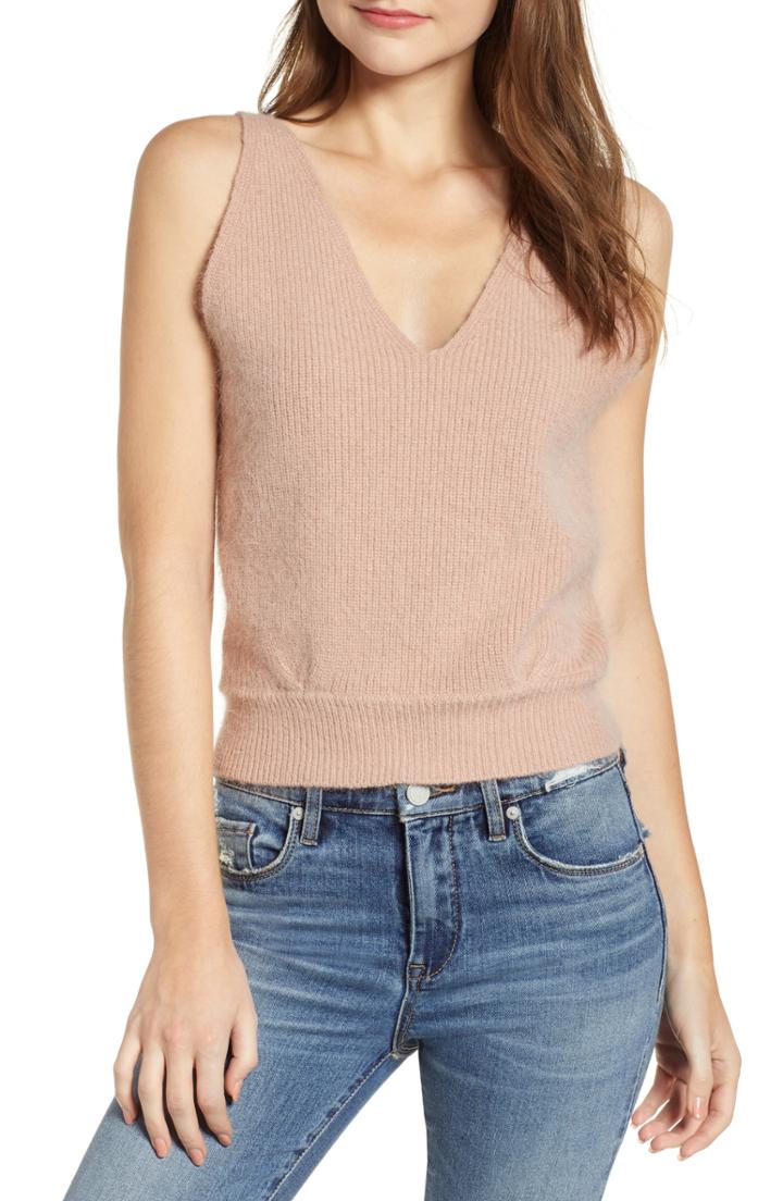 Women's Codexmode Sweater Tank - Pink