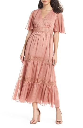 Women's Ever New Georgie Tiered Maxi Dress - Pink