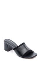 Women's Bernardo Blossom Slide Sandal .5 M - Black