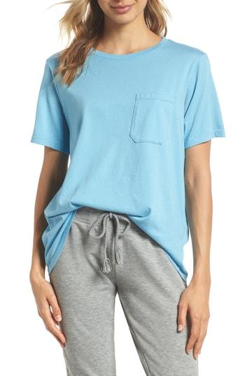 Women's Richer Poorer Pocket Tee - Blue